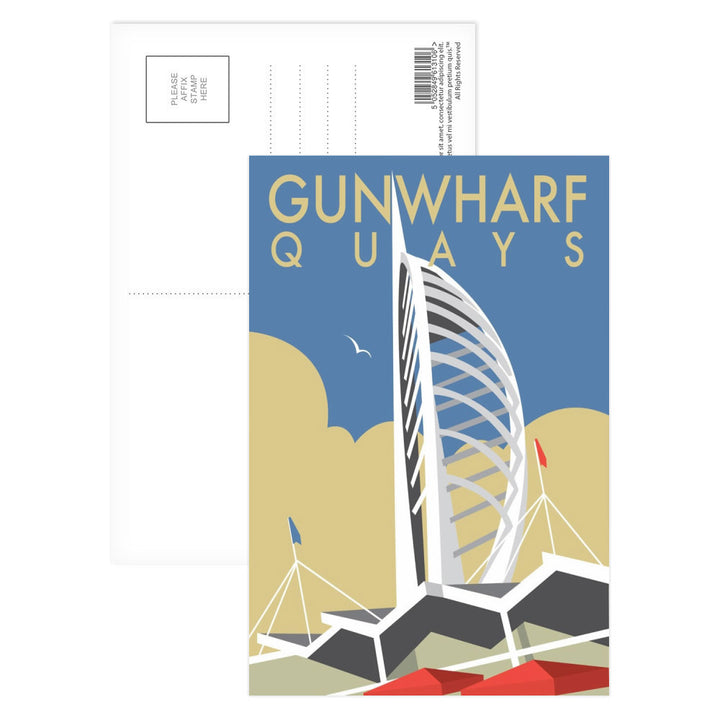Gunwharf Quays, Portsmouth Postcard Pack