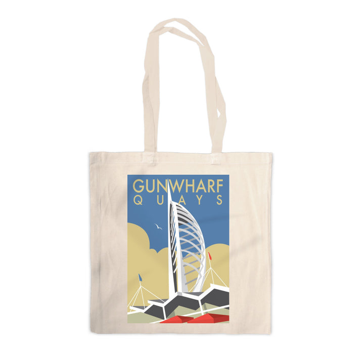 Gunwharf Quays, Portsmouth Canvas Tote Bag