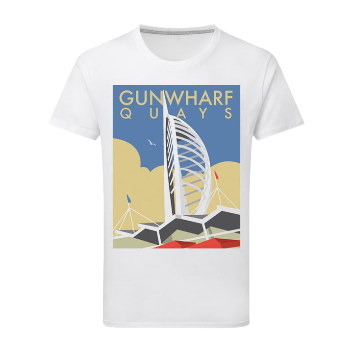 Gunwharf Quays T-Shirt by Dave Thompson