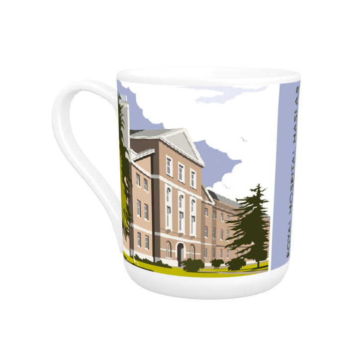 Royal Hospital Haslar, Gosport Bone China Mug