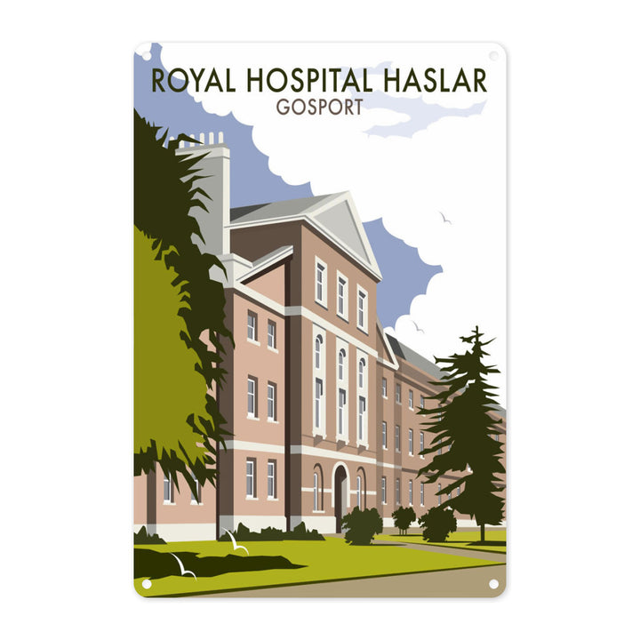 Royal Hospital Haslar, Gosport Metal Sign