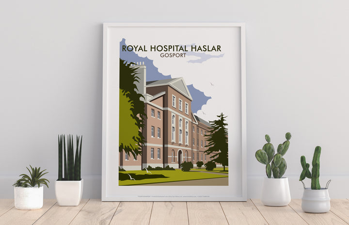 Royal Hospital Haslar, Gosport - Art Print