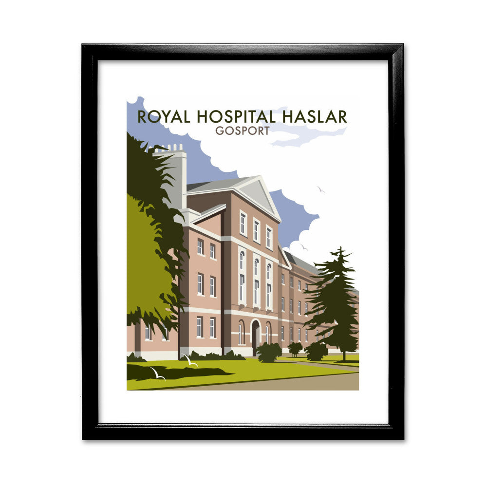 Royal Hospital Haslar, Gosport - Art Print