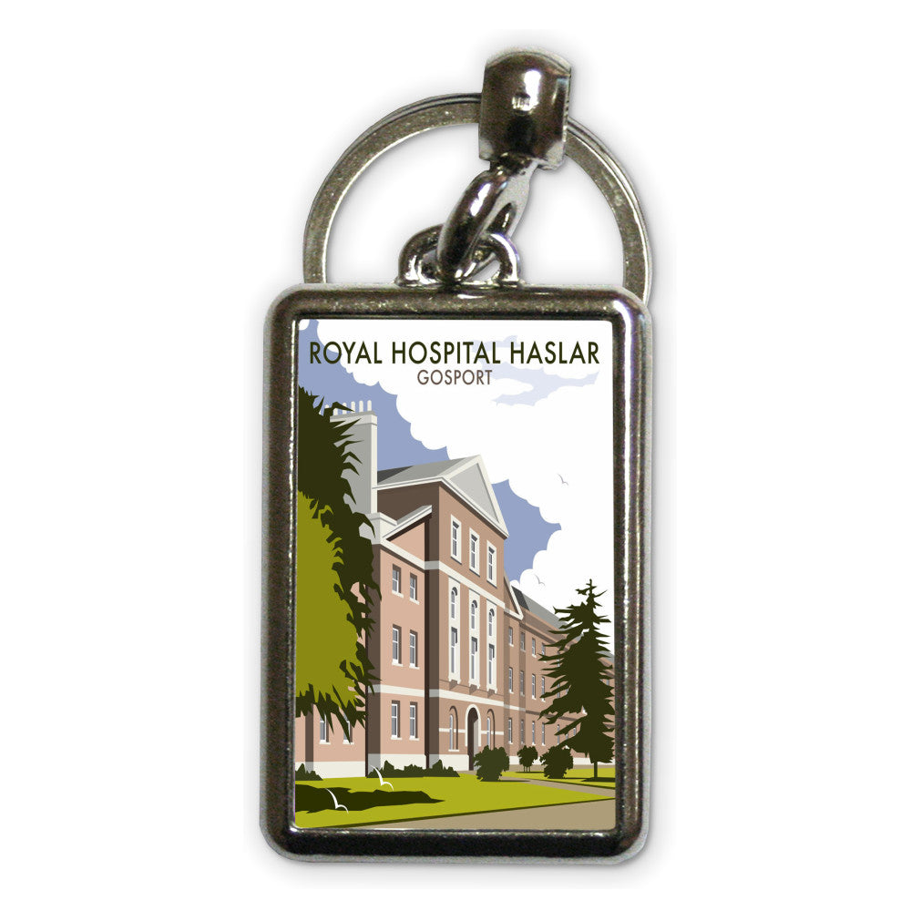 Royal Hospital Haslar, Gosport Metal Keyring