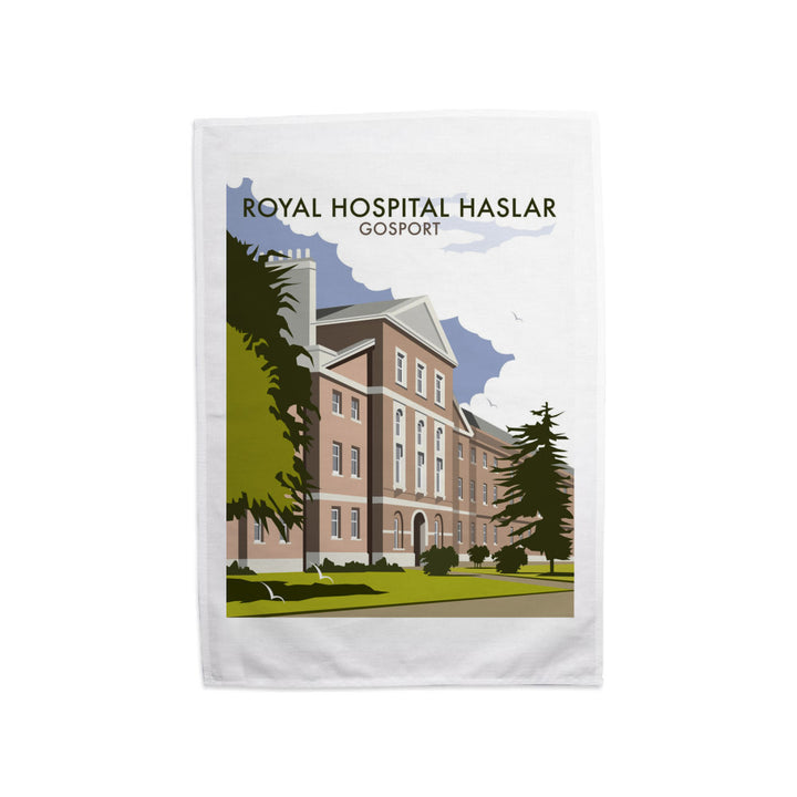 Royal Hospital Haslar, Gosport Tea Towel