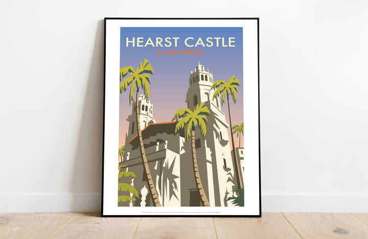 Hearst Castle, California - Art Print