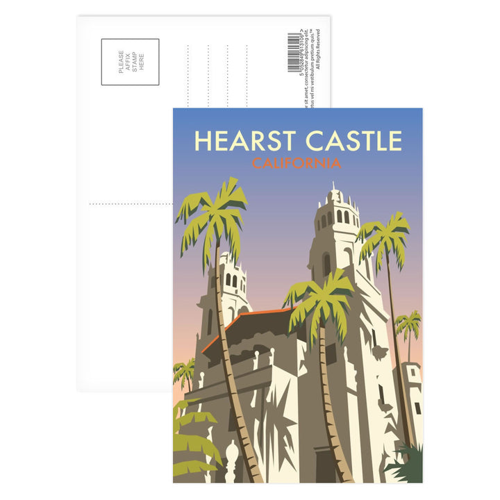 Hearst Castle, California Postcard Pack