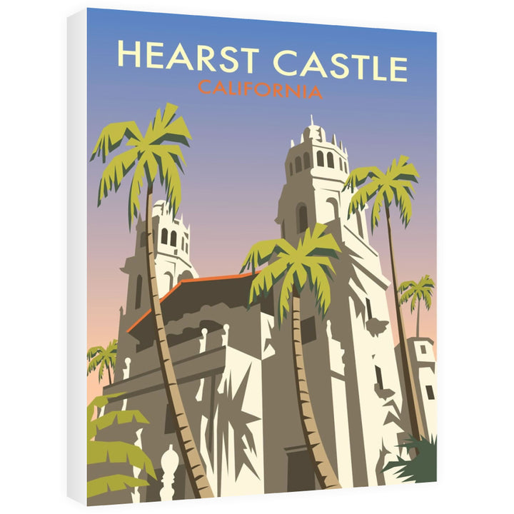 Hearst Castle, California Canvas