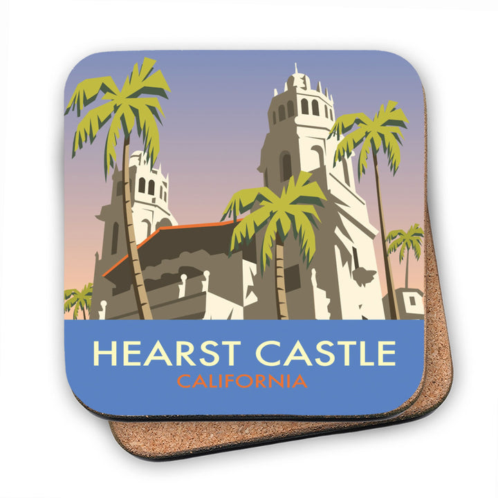 Hearst Castle, California MDF Coaster