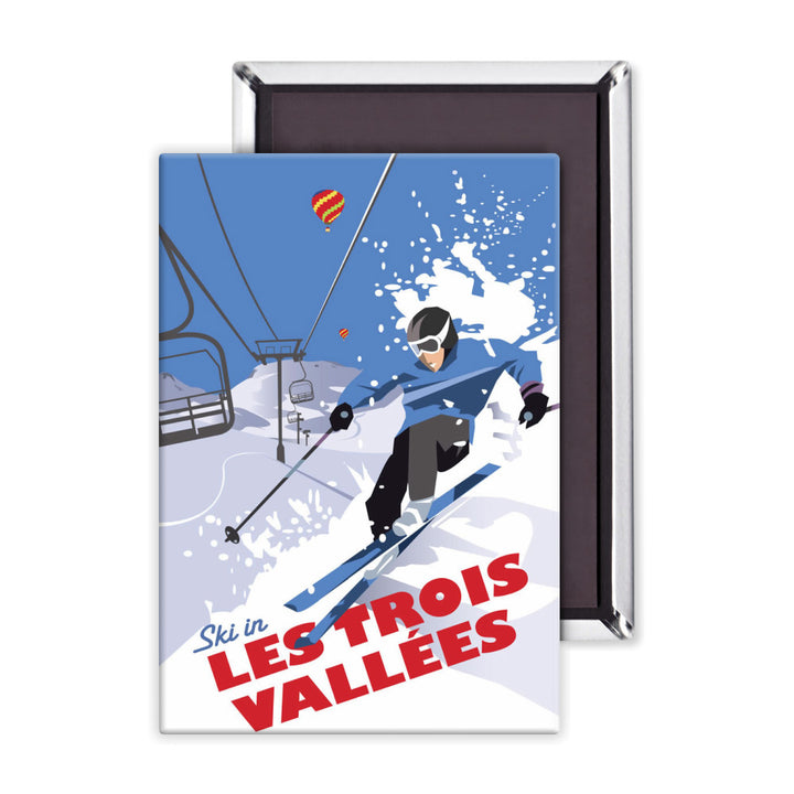 Ski in Les Trois Vallees Magnet