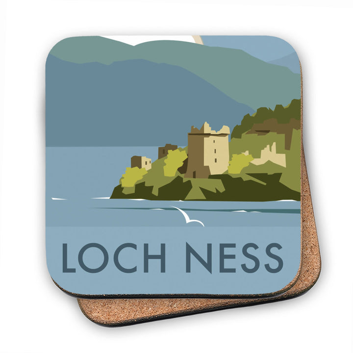 Loch Ness MDF Coaster