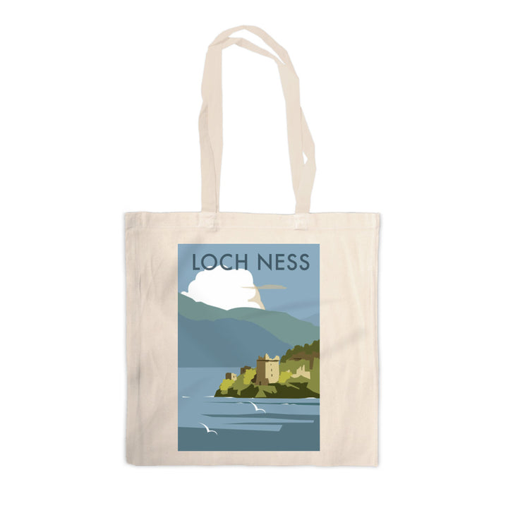 Loch Ness Canvas Tote Bag
