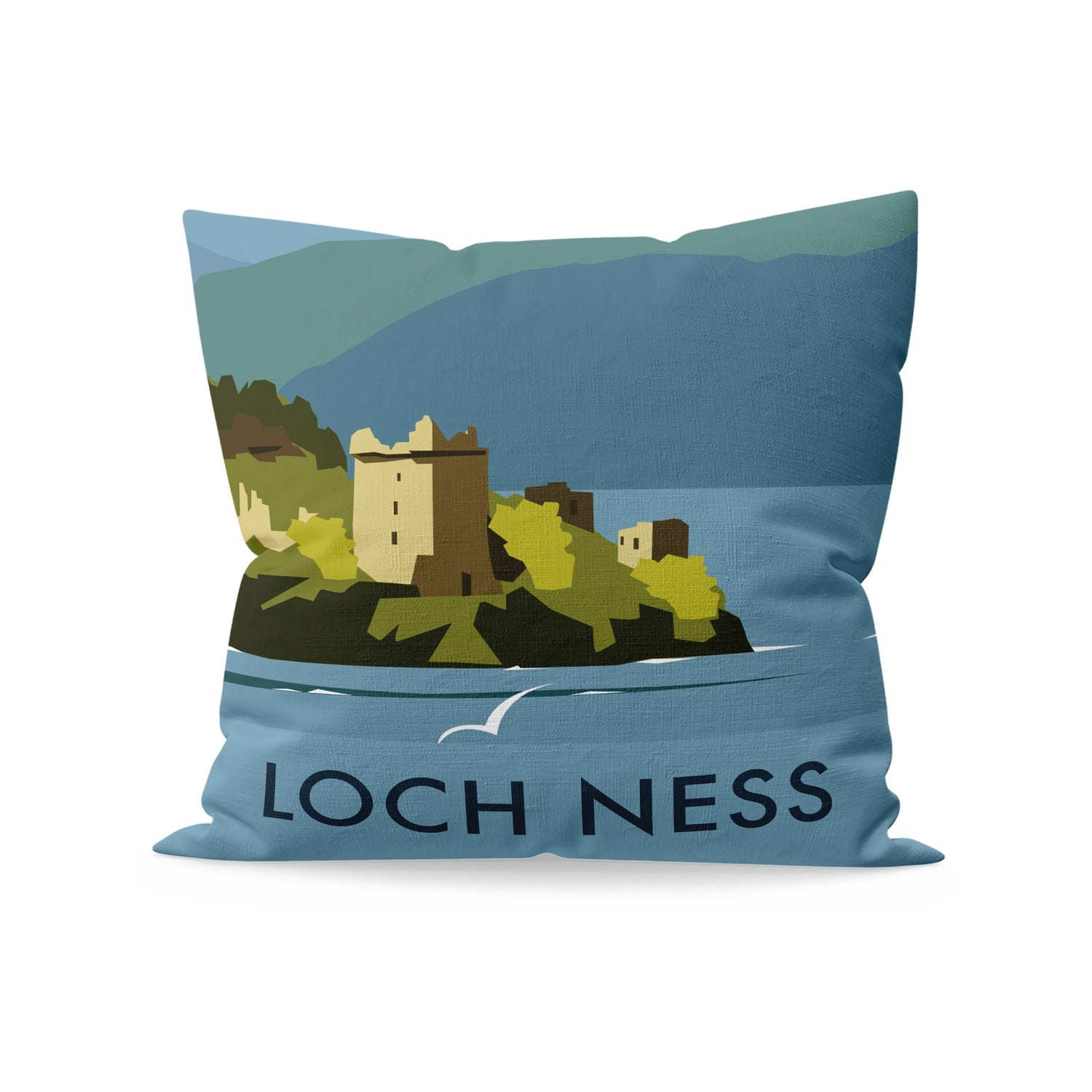 Loch Ness Fibre Filled Cushion