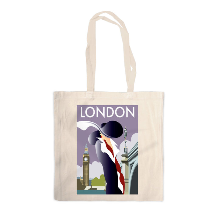 London Canvas Tote Bag