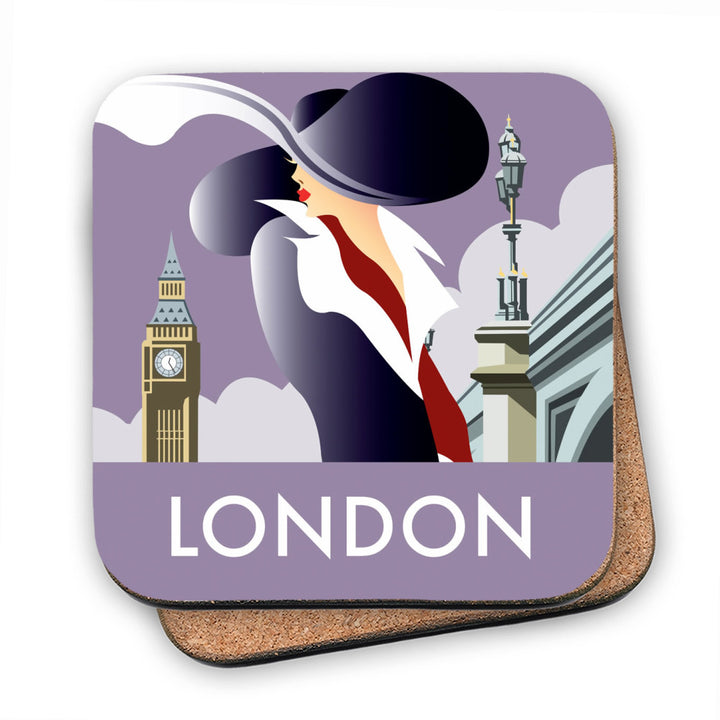 London MDF Coaster