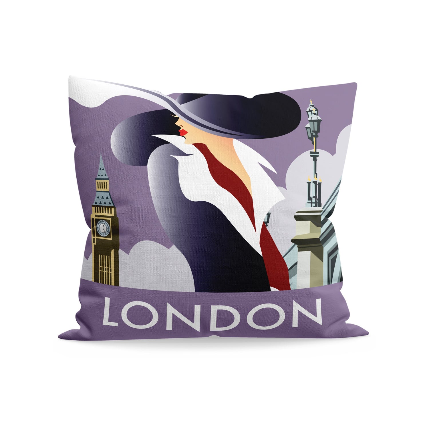 London Fibre Filled Cushion