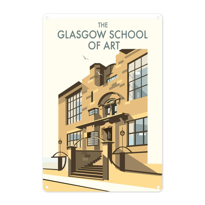 The Glasgow School of Art, Mackintosh Building Metal Sign