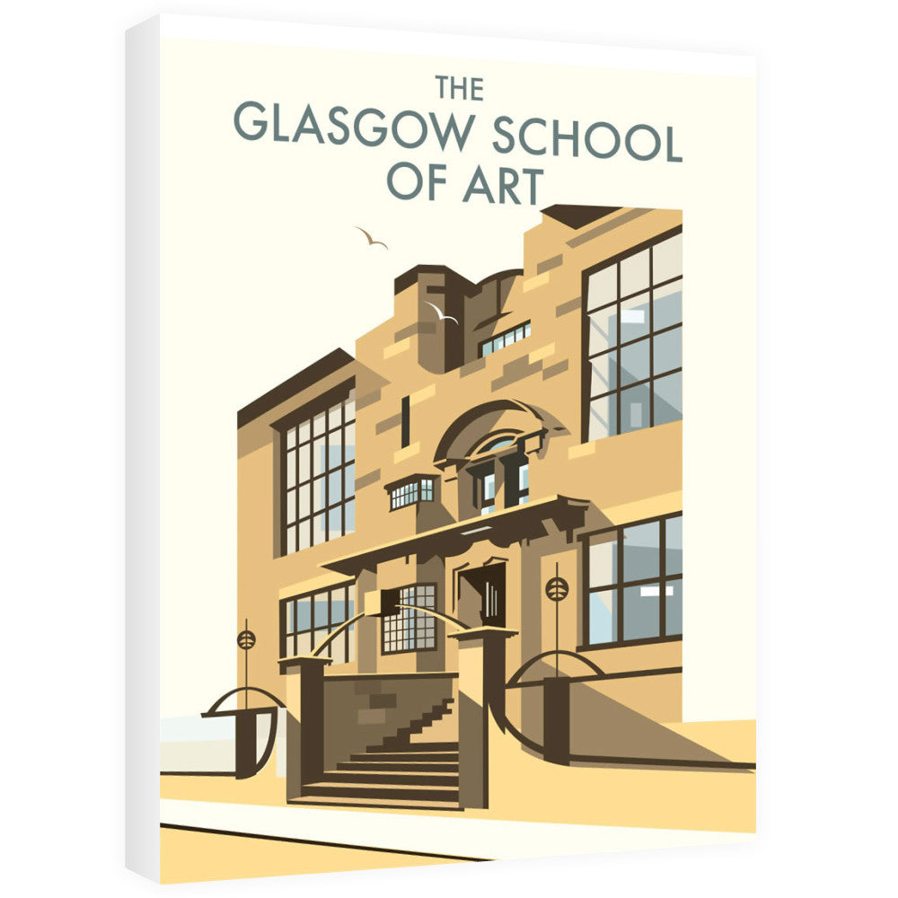 The Glasgow School of Art, Mackintosh Building Canvas
