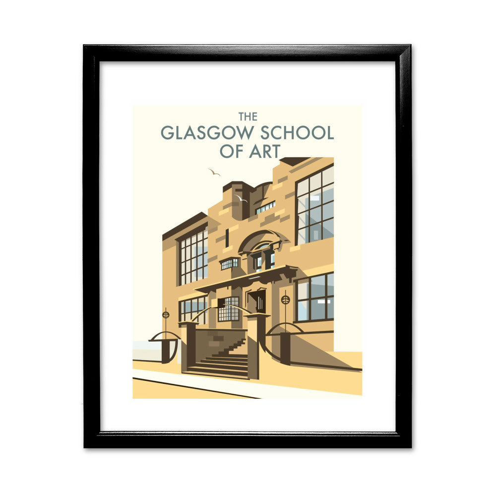 The Glasgow School of Art, Mackintosh Building - Art Print