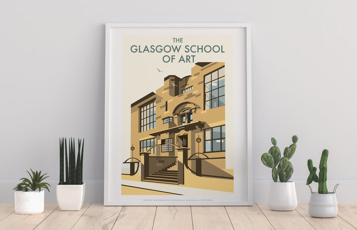 The Glasgow School of Art, Mackintosh Building - Art Print