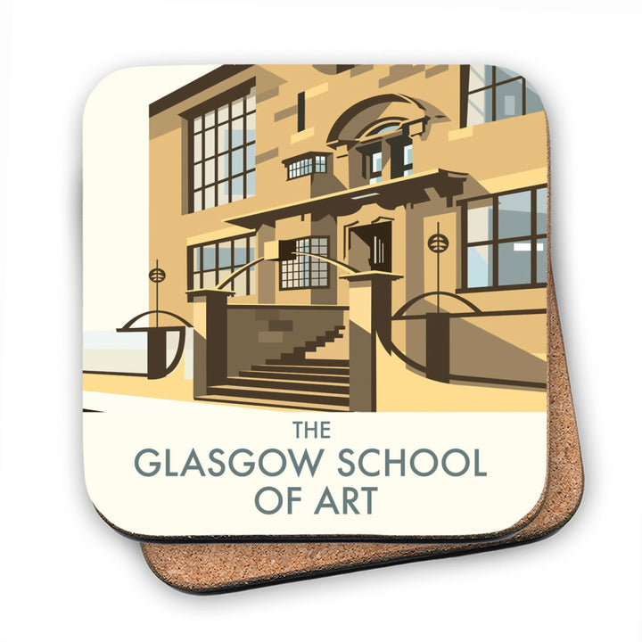 The Glasgow School of Art, Mackintosh Building MDF Coaster