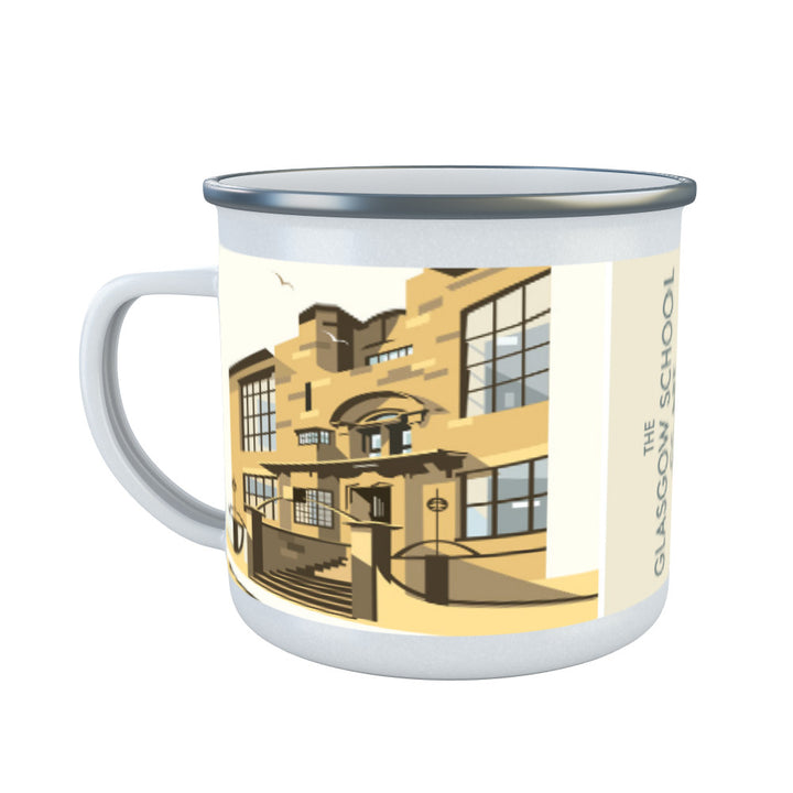 The Glasgow School of Art, Mackintosh Building Enamel Mug