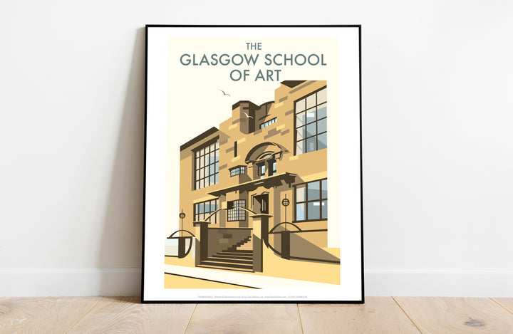 The Glasgow School of Art, Mackintosh Building - Art Print