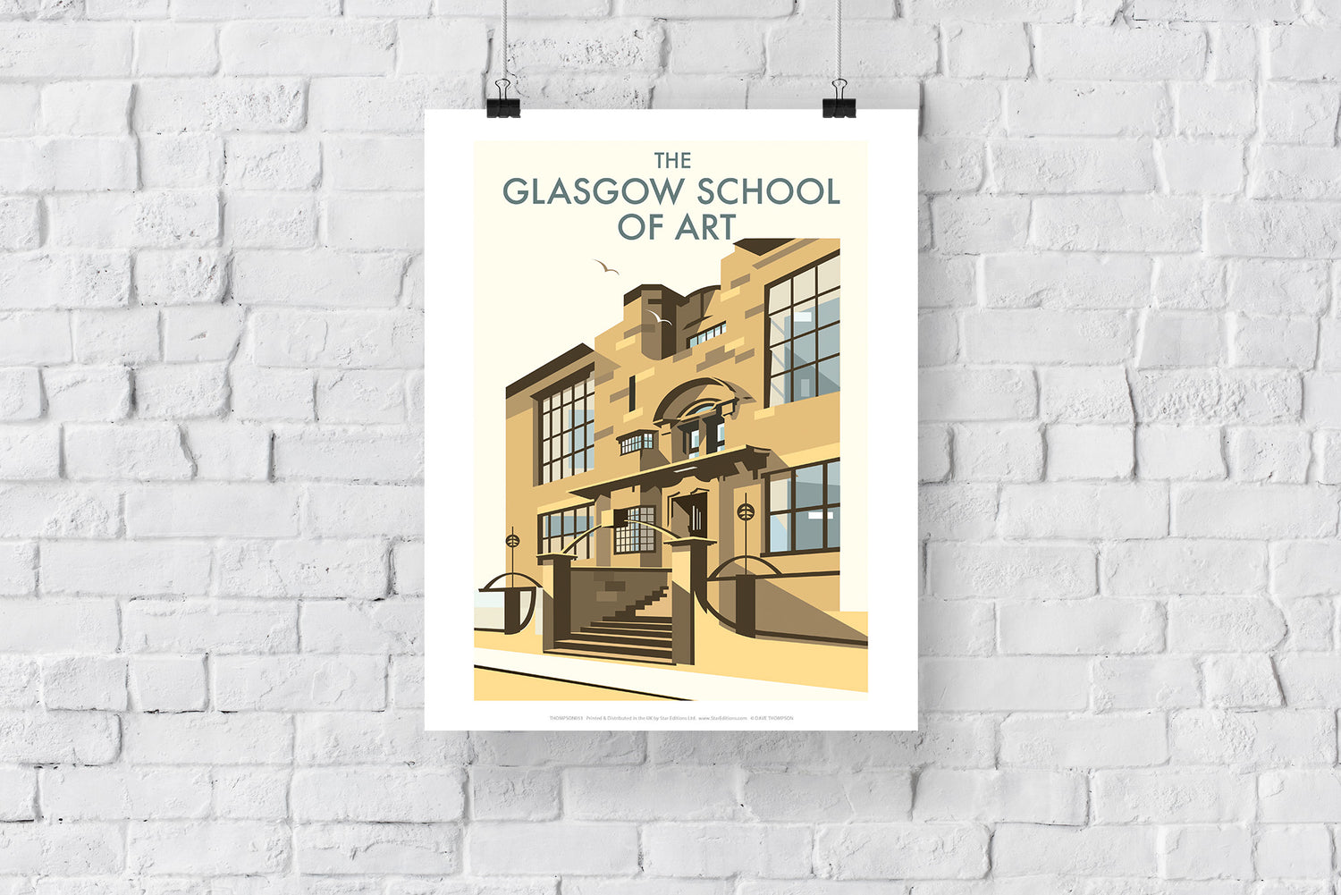 The Glasgow School of Art, Mackintosh Building - Art Print