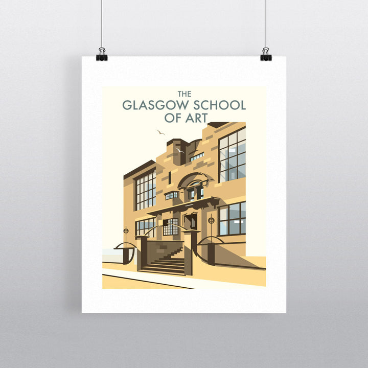 The Glasgow School of Art, Mackintosh Building Fine Art Print