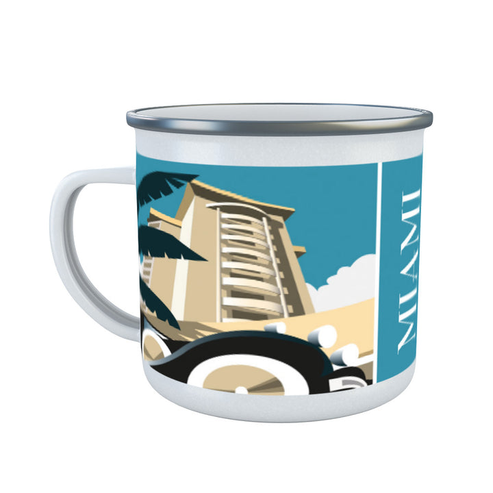 Miami Enamel Mug