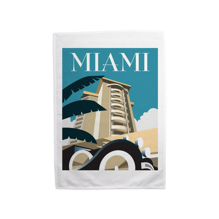 Miami Tea Towel