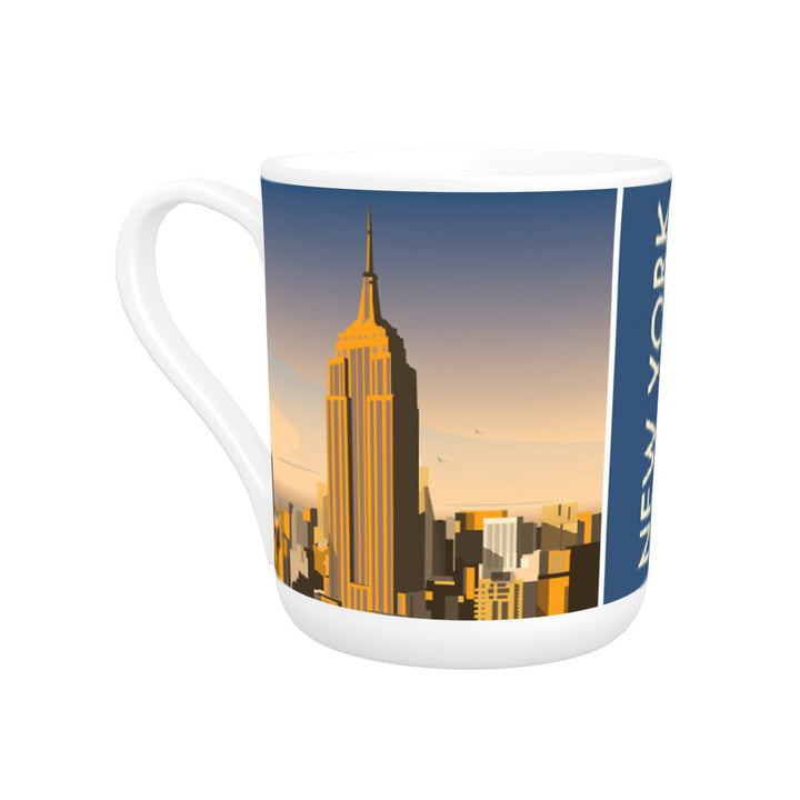 New York Skyline Bone China Mug