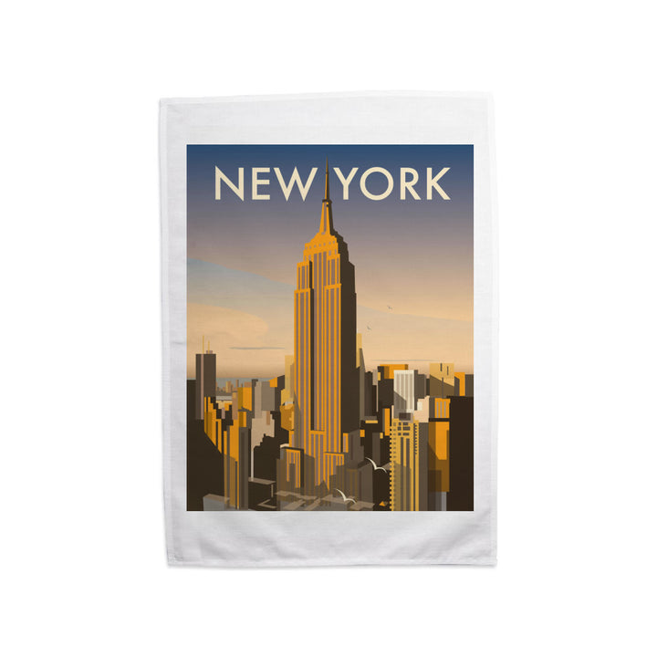 New York Skyline Tea Towel