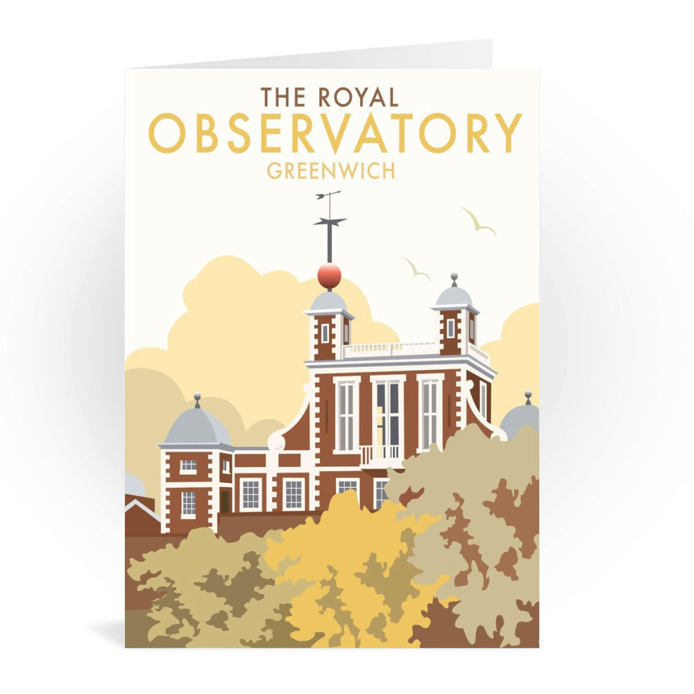 The Royal Observatory, Greenwich Greeting Card 7x5