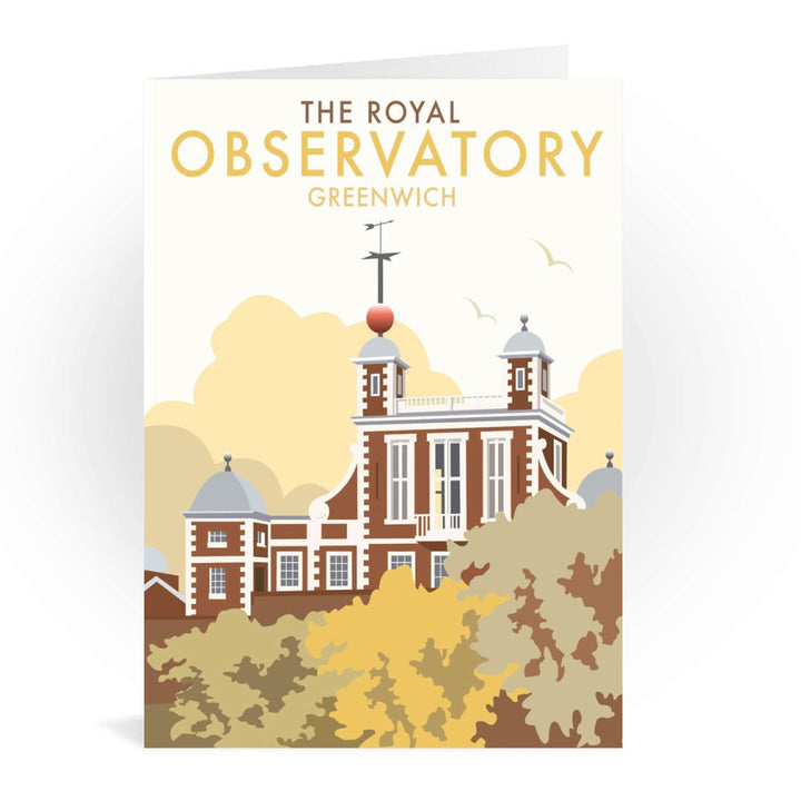 The Royal Observatory, Greenwich Greeting Card 7x5