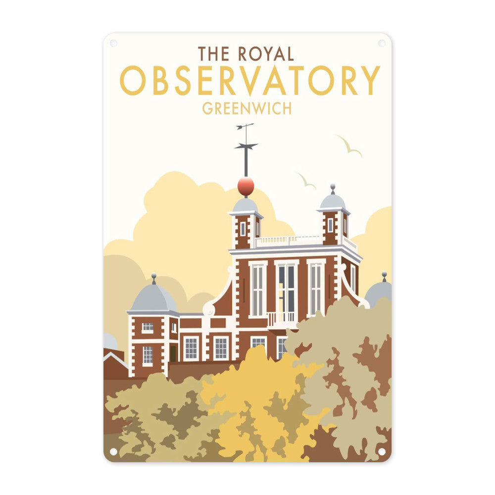 The Royal Observatory, Greenwich Metal Sign