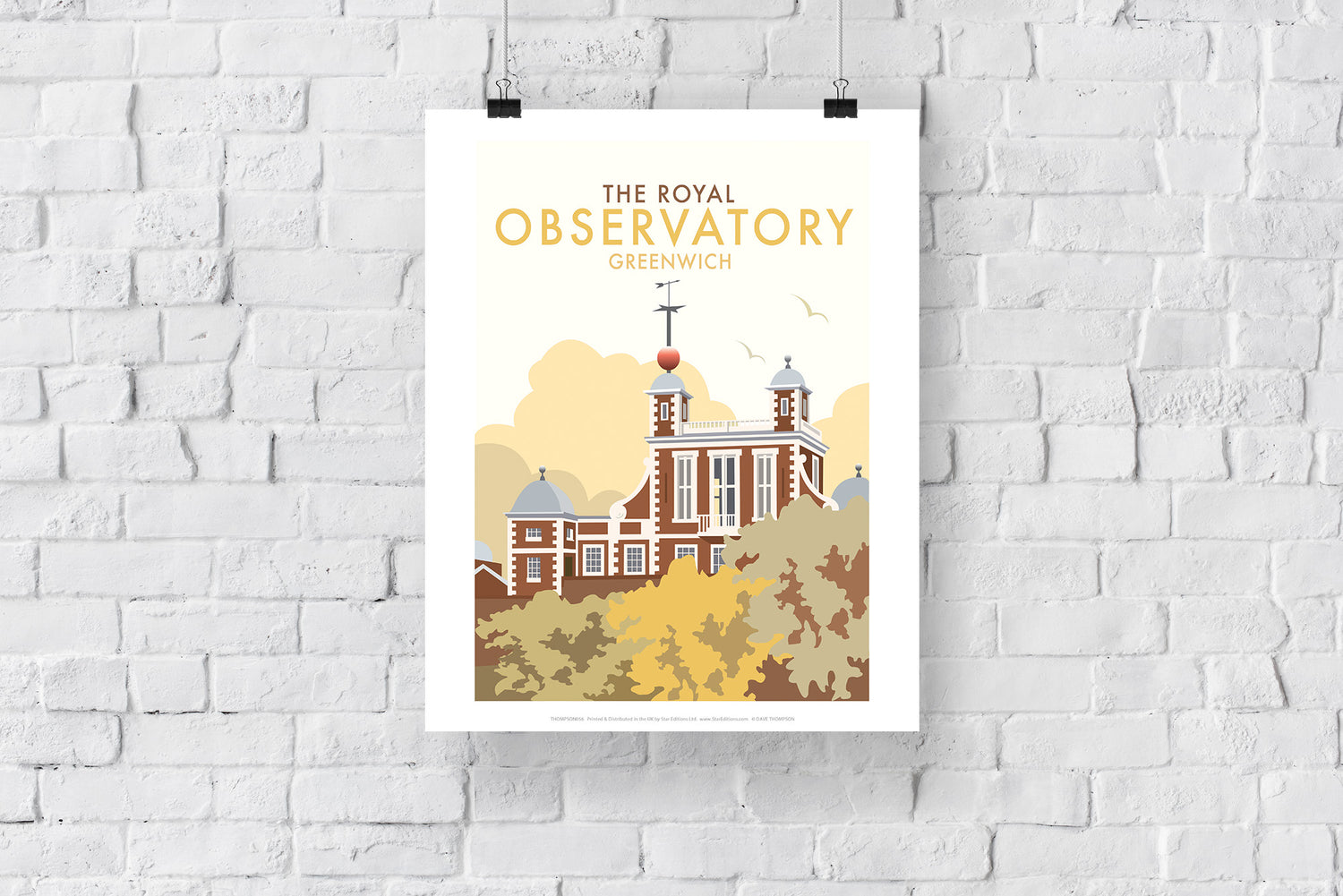 The Royal Observatory, Greenwich - Art Print
