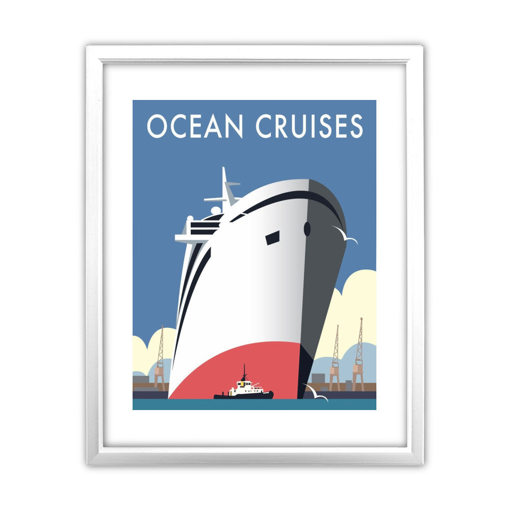 Ocean Cruises - Art Print