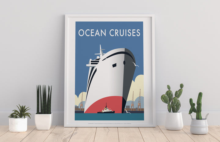 Ocean Cruises - Art Print