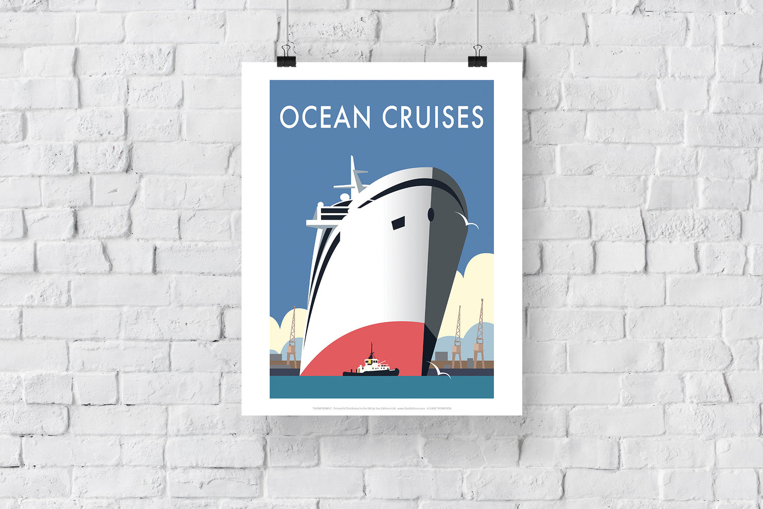 Ocean Cruises - Art Print