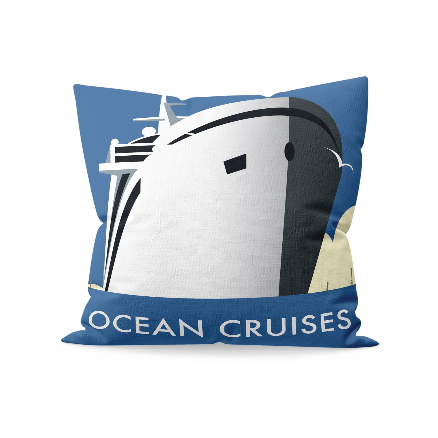 Ocean Cruises Fibre Filled Cushion