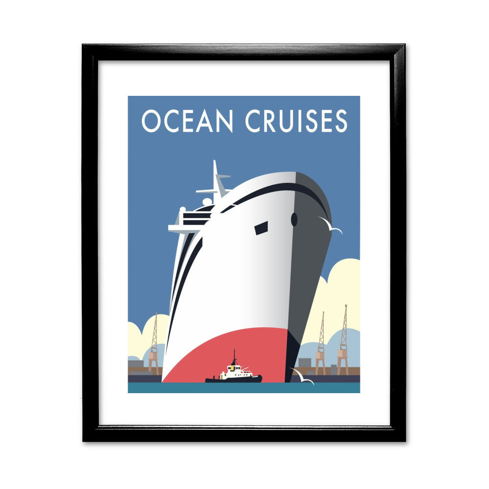 Ocean Cruises - Art Print
