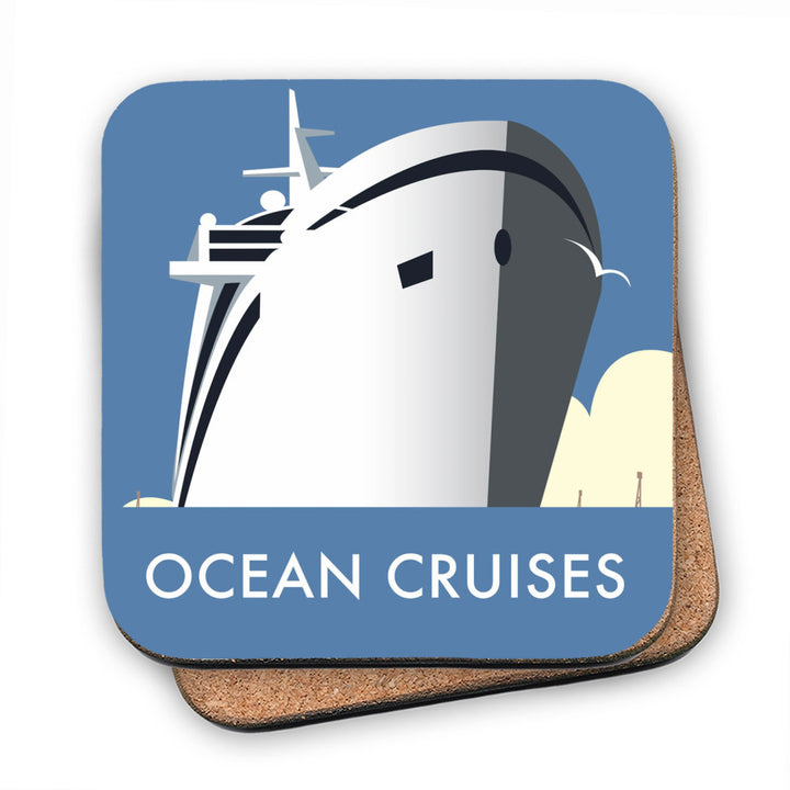 Ocean Cruises MDF Coaster