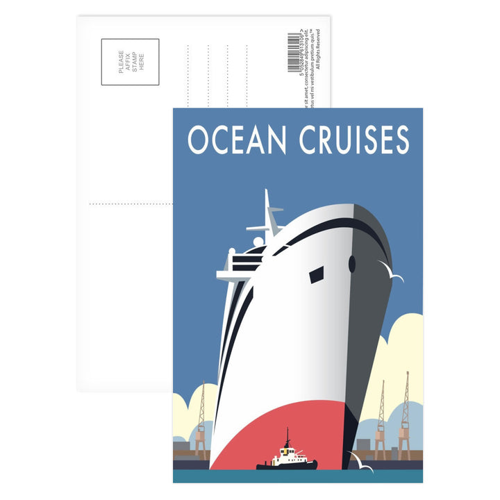 Ocean Cruises Postcard Pack