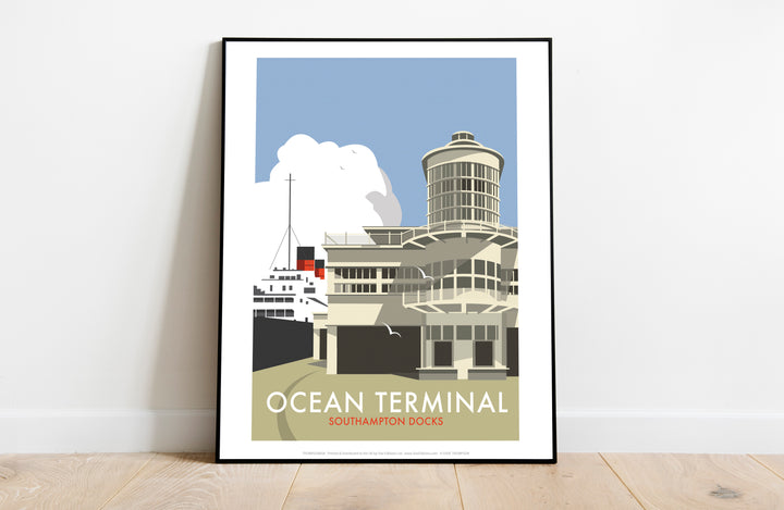 Ocean Terminal, Southampton Docks - Art Print