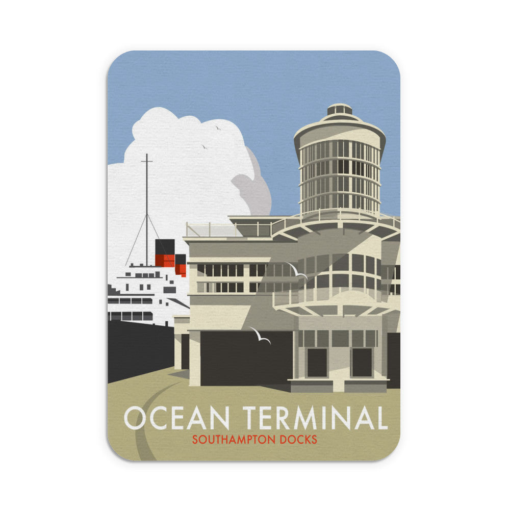 Ocean Terminal, Southampton Docks Mouse Mat
