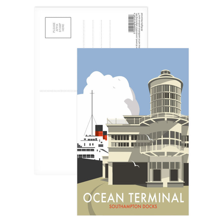 Ocean Terminal, Southampton Docks Postcard Pack