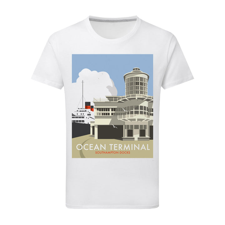 Ocean Terminal T-Shirt by Dave Thompson