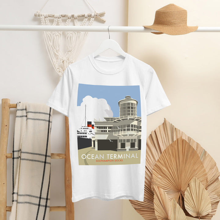 Ocean Terminal T-Shirt by Dave Thompson