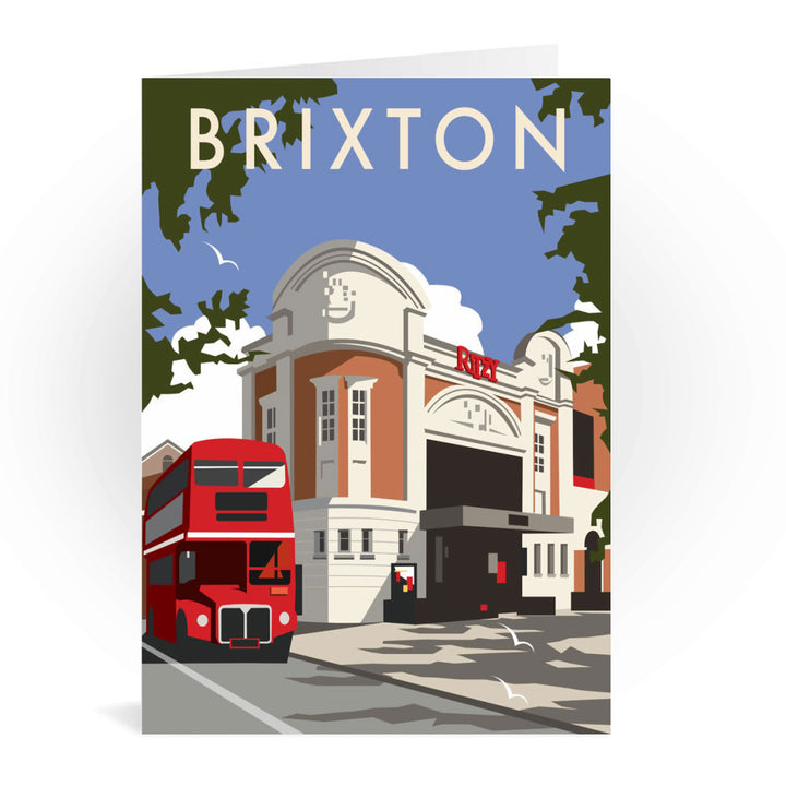 Ritzy Cinema, Brixton Greeting Card 7x5